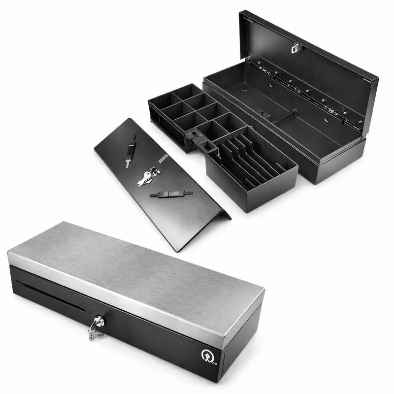 Metal Flip Top Para Çekmecesi İnox 460 X 170 X 100mm