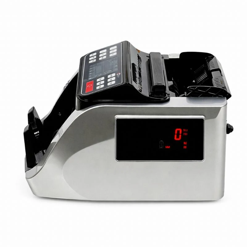 Plus Silver TL / EURO  Kağıt Para Sayma Makinesi - Gri / Siyah Renk