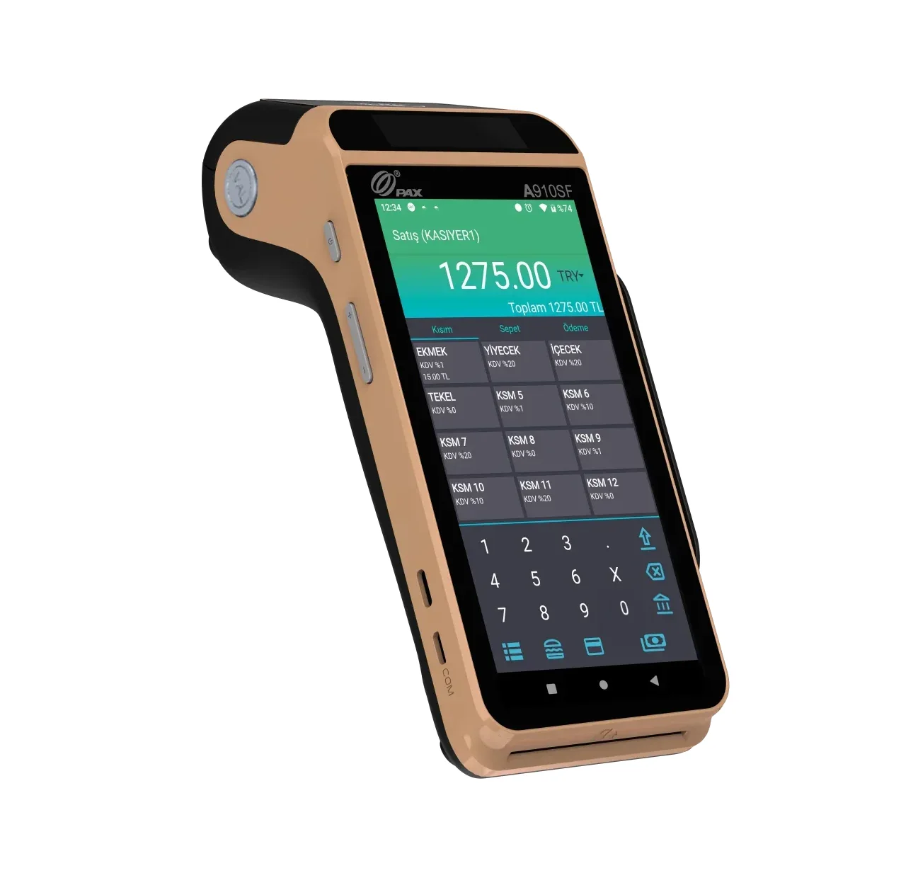 PAX A910SF Android Yazarkasa POS