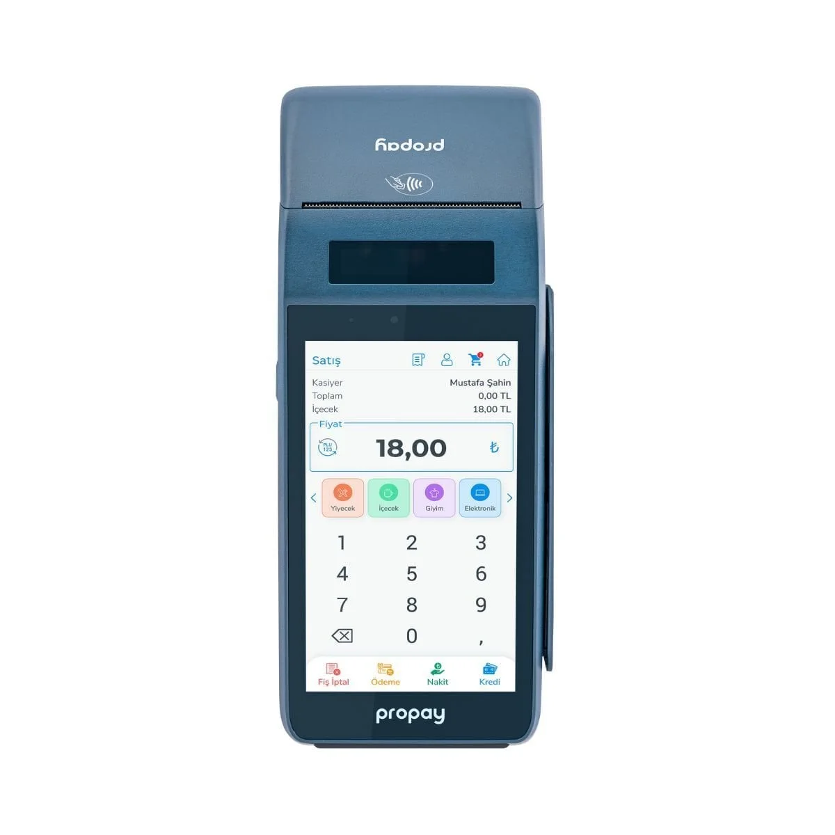 Propay P1000 ECR Android Yazarkasa POS