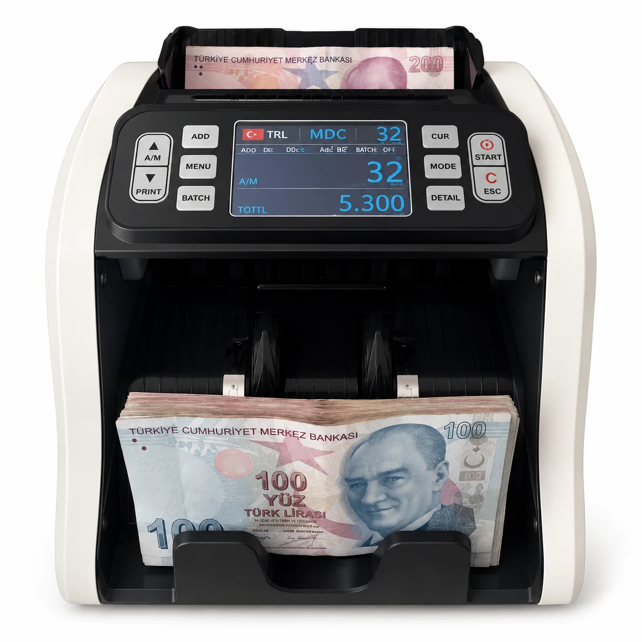 AL-111 IR Black Para Sayma makinesi 5 ülke