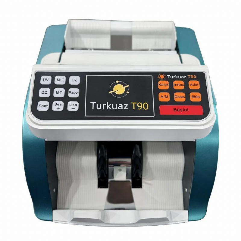 Turkuaz T90 / TL- Euro  Kağıt Para Sayma Makinesi